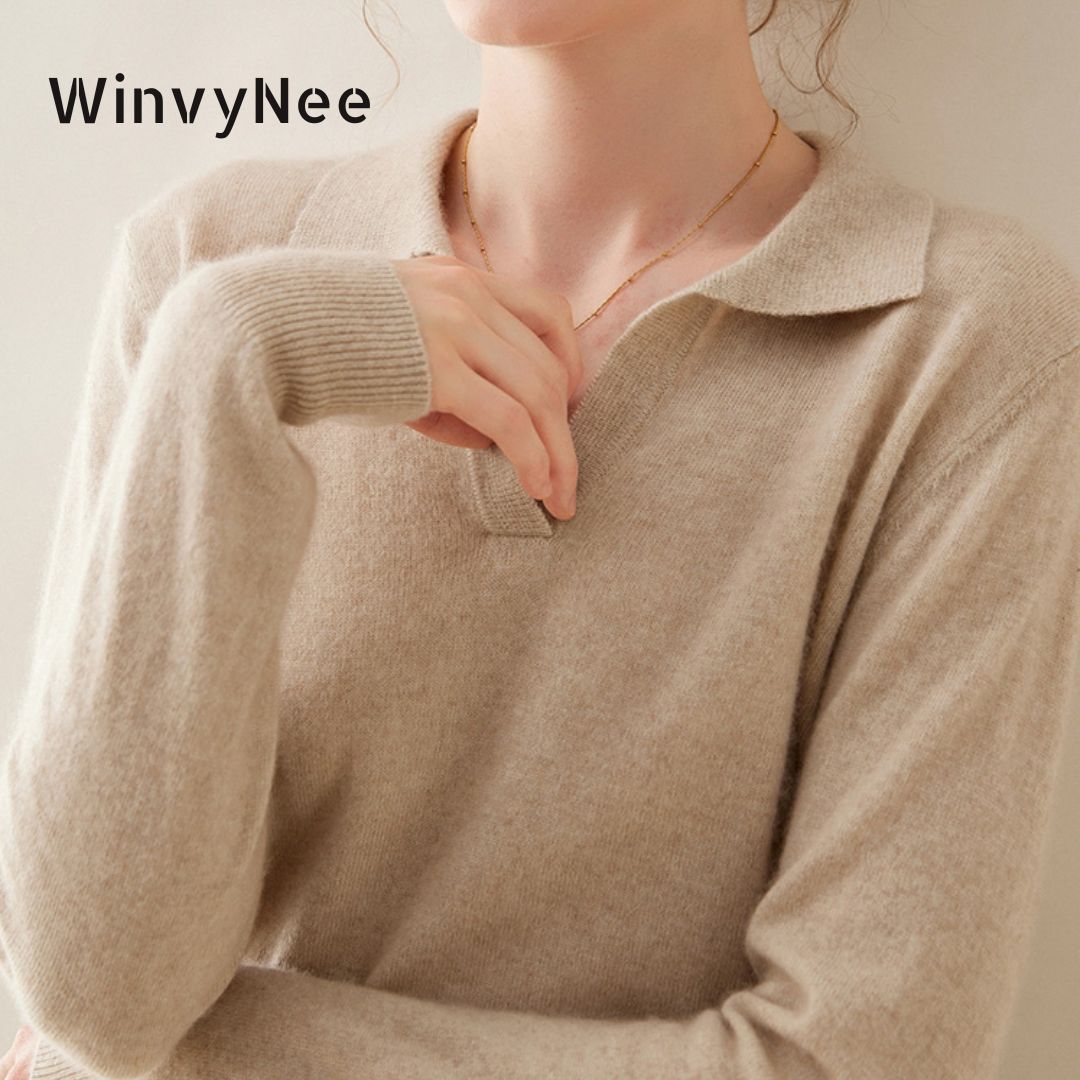 Cashmere Sweater Formal - WinvyNee Kadın Giyim Kaşmir Yün Kazak