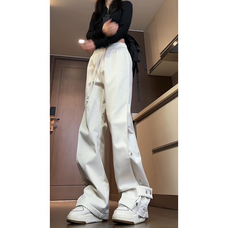 Tailored Trouser Wide - Geniş Paça Pantolon Y2K Kadın Sonbahar