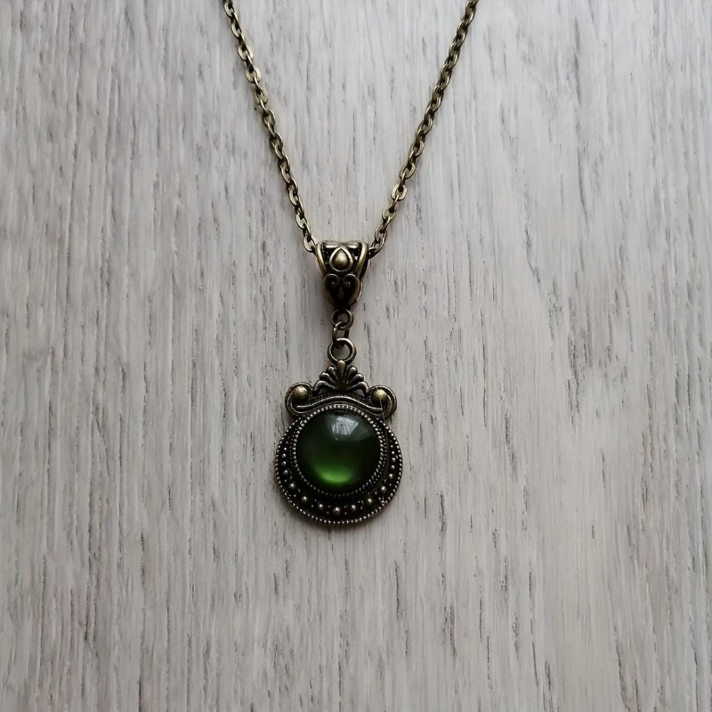 Women'S Gothic Formal Wear - 1 Gotik Bohem Tarzı Kolye Oval