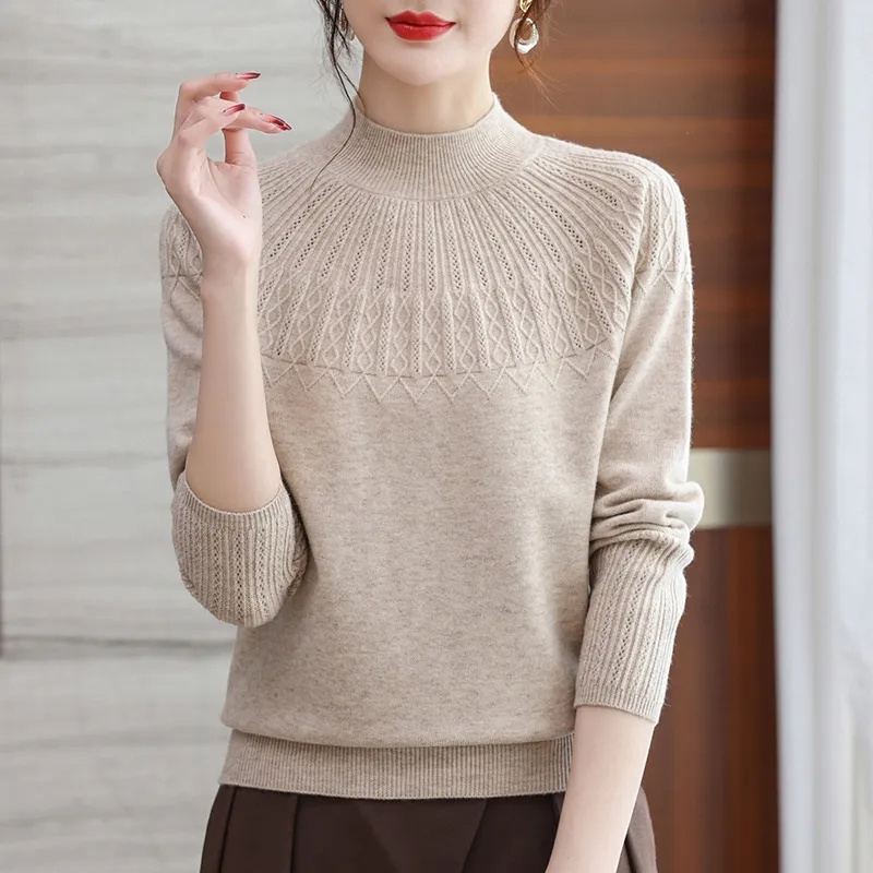 Cashmere Sweater Formal - Yeni Kadın Giyimleri Sonbahar/Kış 2026 %100
