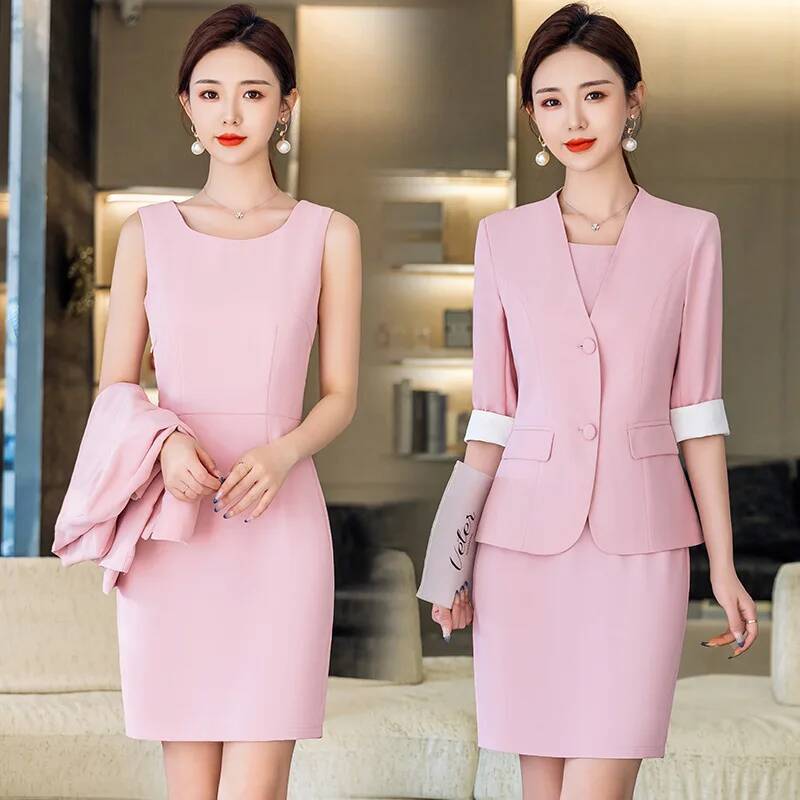 Women Formal Wear Stitching - Artı Boyutu 5XL Resmi Kadın iş