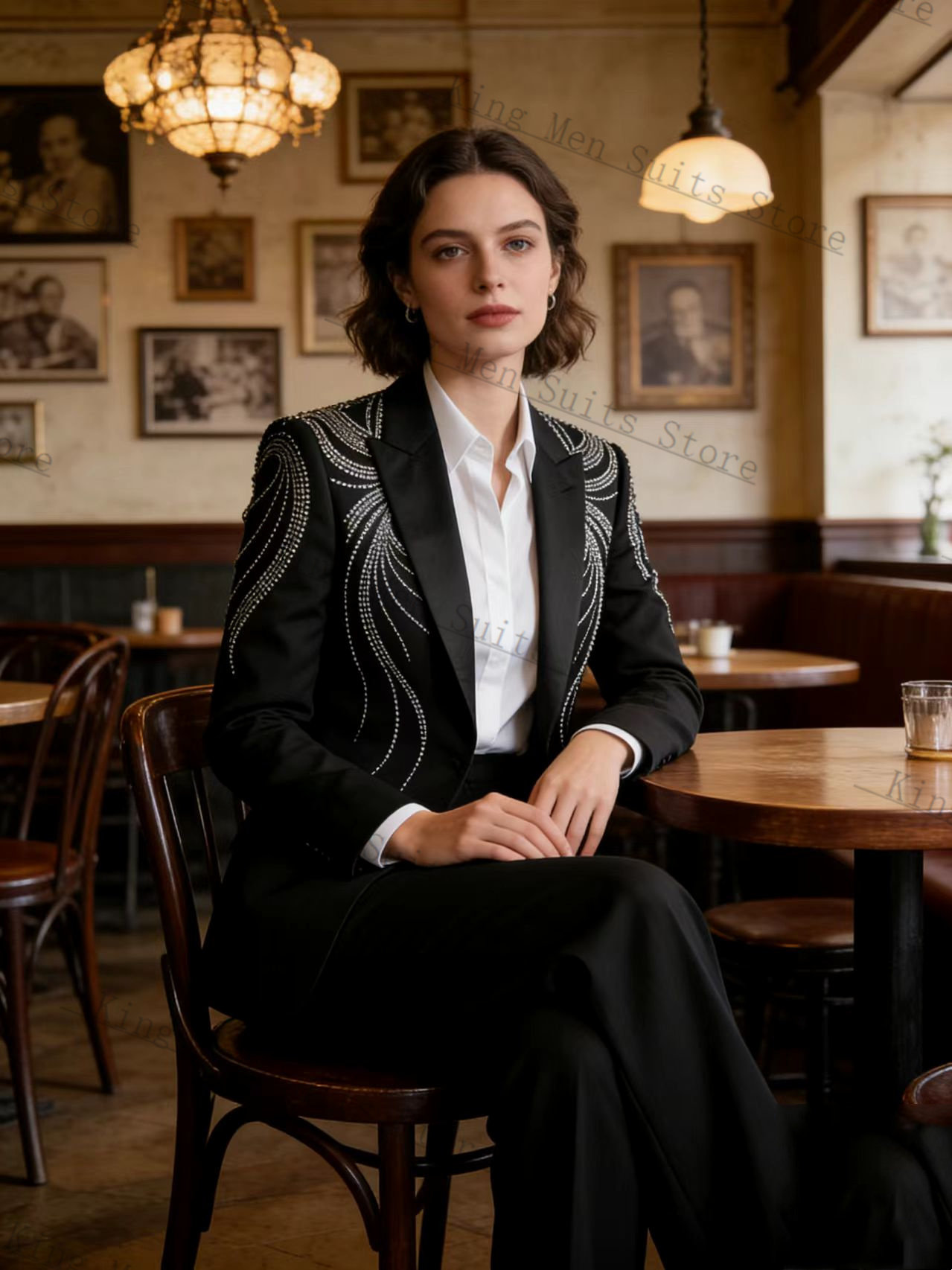Siyah Kadın Takım Elbise Seti  - Women Formal Wear With Black Blazer incelemesi ve fiyatı