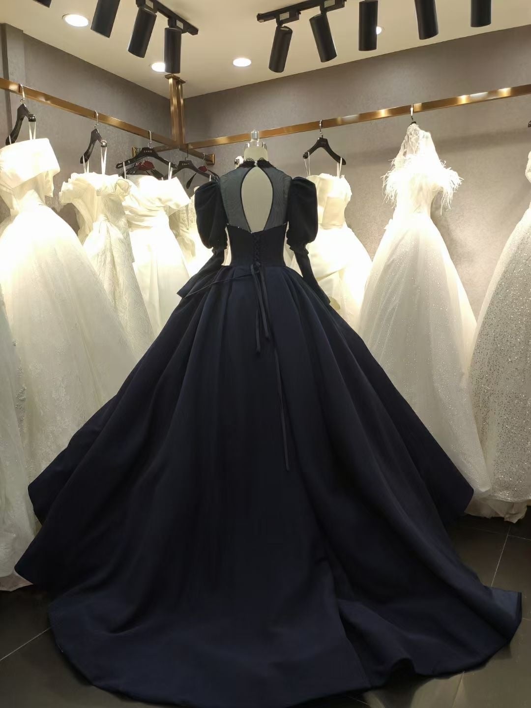 Gotik Siyah Gelinlik Şeffaf Se - Women'S Gothic Formal Wear incelemesi ve fiyatı