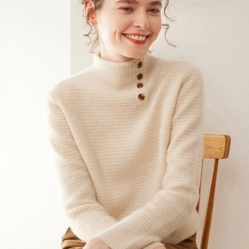 WinvyNee kadın Kaşmir Yün Kaza - Cashmere Sweater Formal incelemesi ve fiyatı