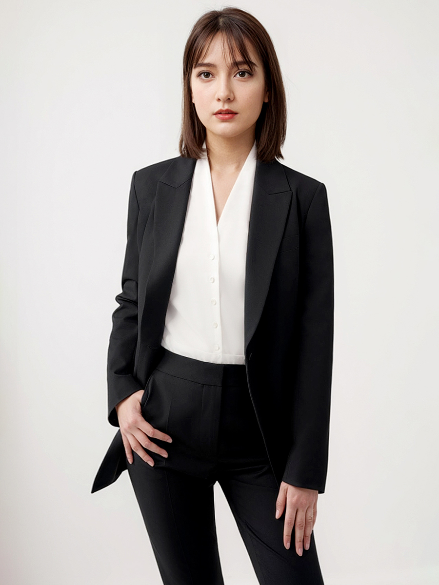 Kadın Takım Elbise Set Blazer  - Women Formal Wear With Black Blazer incelemesi ve fiyatı
