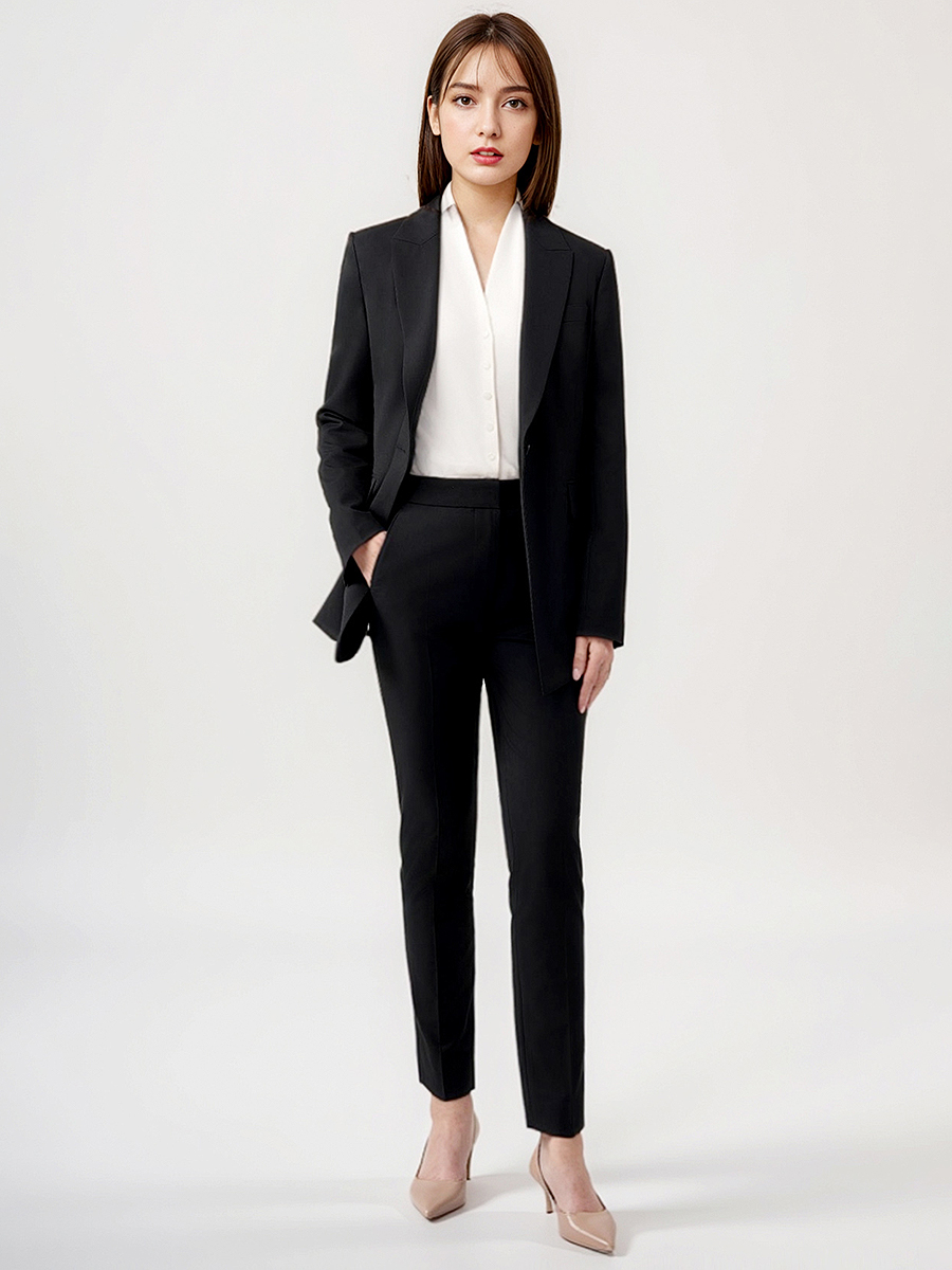 Kadın Takım Elbise Set Blazer  - Women Formal Wear With Black Blazer incelemesi ve fiyatı