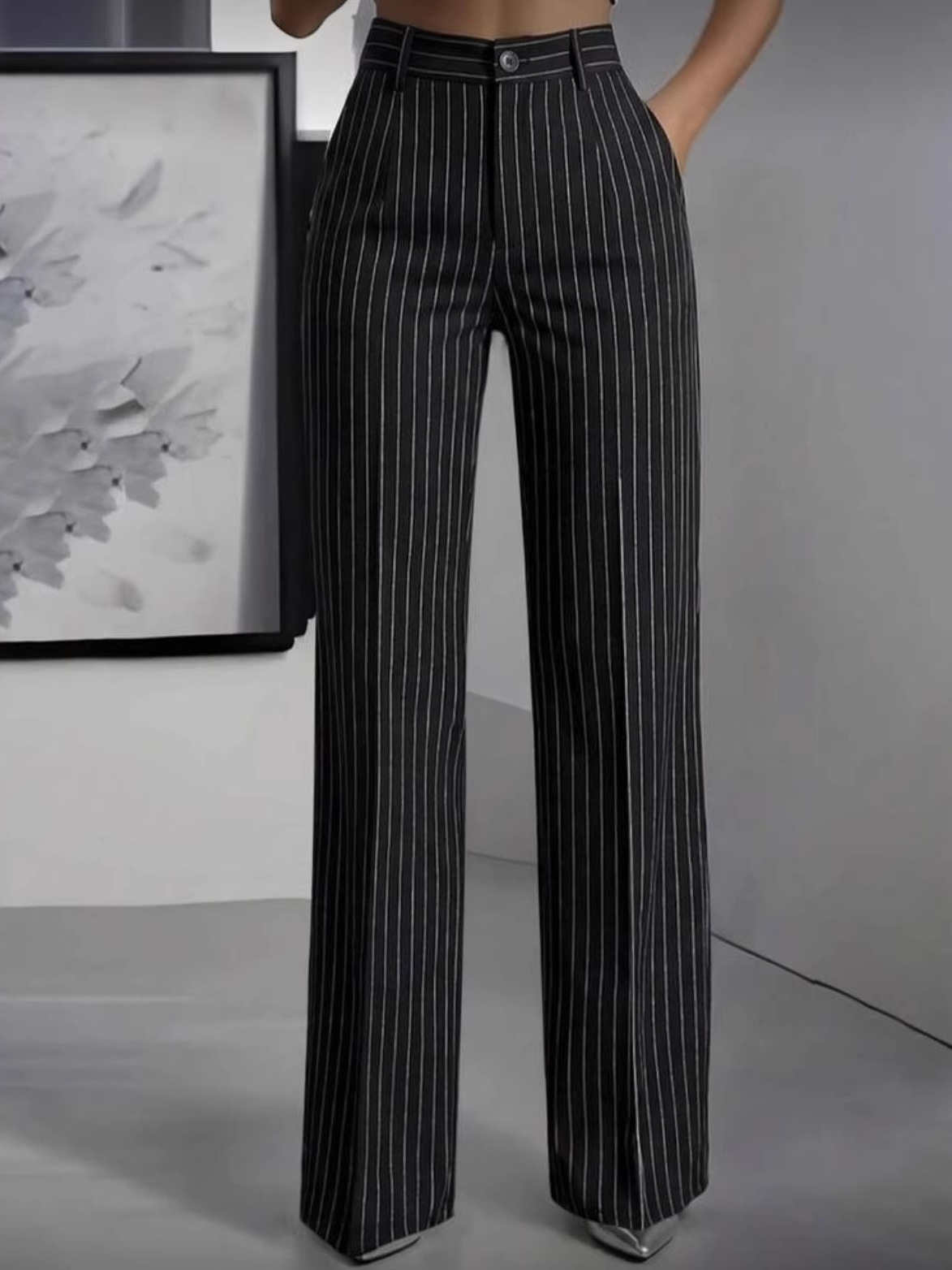 Şık Yüksek Bel Düz Paça Takım  - Women'S Formal Wear Suit incelemesi ve fiyatı