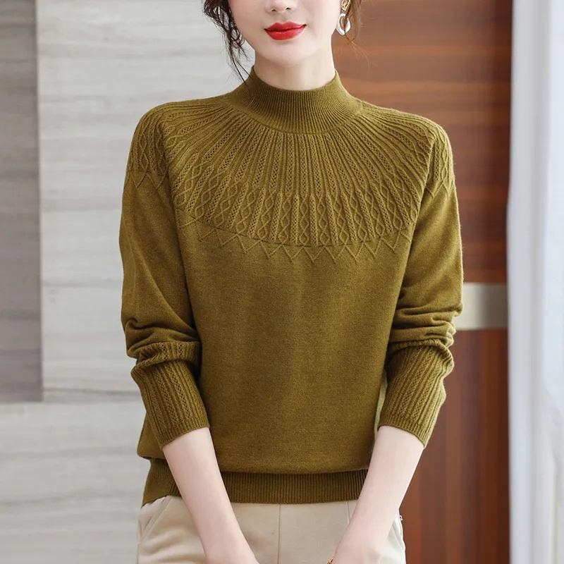 Yeni Kadın Giyimleri Sonbahar/ - Cashmere Sweater Formal incelemesi ve fiyatı