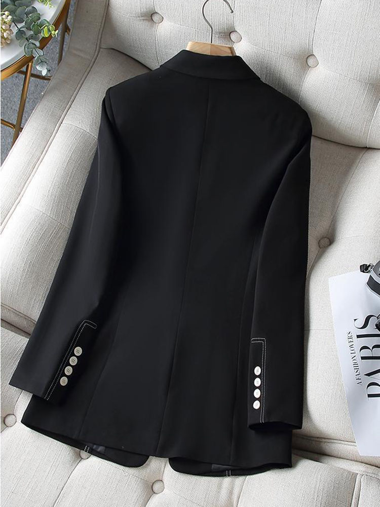 Yeni Moda Kadın Resmi Blazer B - Women Formal Wear With Black Blazer incelemesi ve fiyatı