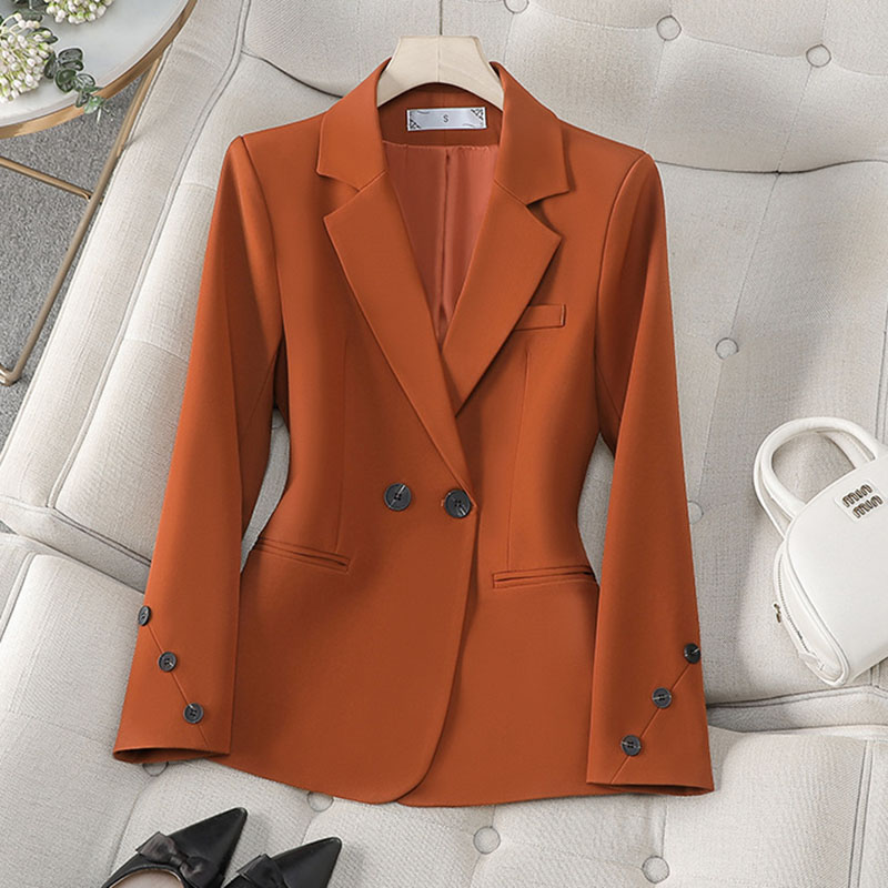 2025 Yeni Bahar Sonbahar Beyaz - Women Formal Wear With Black Blazer incelemesi ve fiyatı