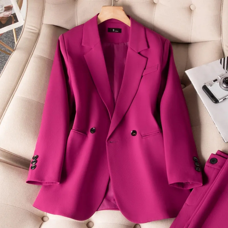 Bayanlar resmi Blazers 2023 ye - Women Formal Wear With Black Blazer incelemesi ve fiyatı