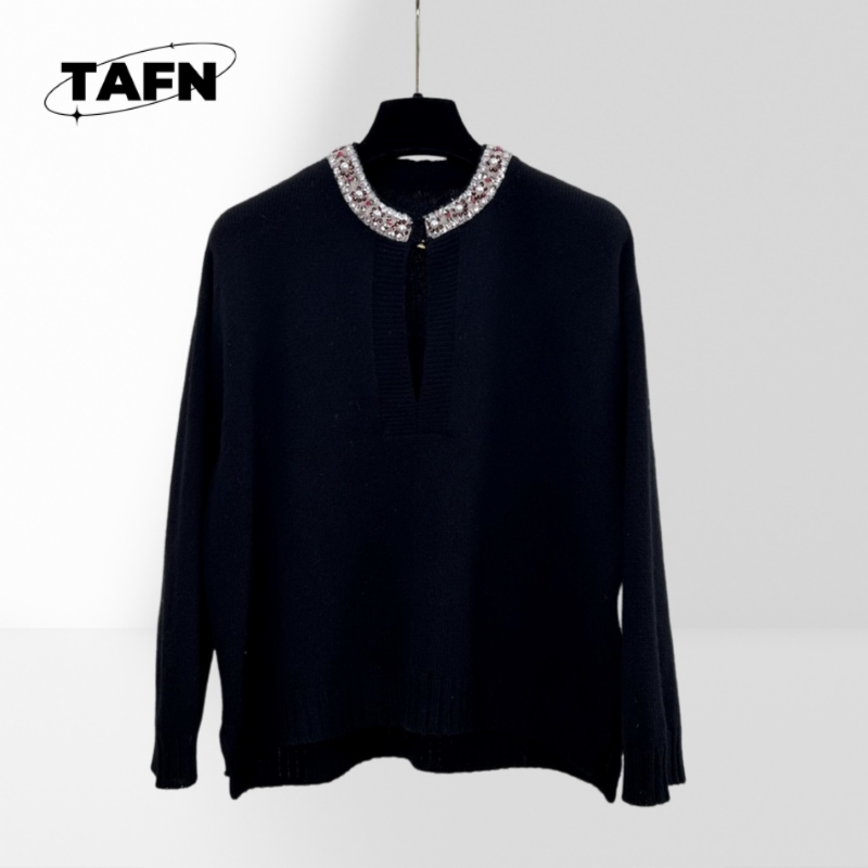 25 bahar yün kazak bling bling - Cashmere Sweater Formal incelemesi ve fiyatı